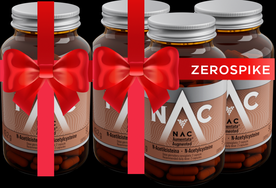 AUGMENTED NAC 90'S 4 BOTTLES FREE SHIPPING